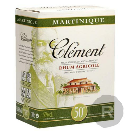 Clément - Rhum blanc - Cubi - 3L - 50°