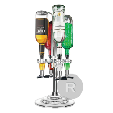 Le distributeur de boissons rotatif à LED Final Touch : ingénieux