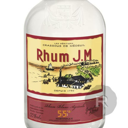 Rhum HSE Blanc 55 % cubi, Rhum Agricole AOC Martinique - Rhum blanc 