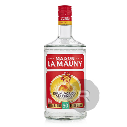 La Mauny - Rhum blanc - 1L - 50°