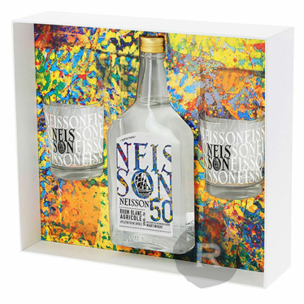 Le rhum blanc Neisson Coffret 2 verres : un beau cadeau
