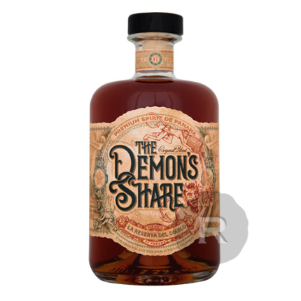 The Demon's Share - Rhum épicé - 6 ans - Coffret 2 verres - 70cl - 40°