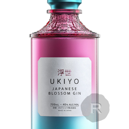 Le gin Ukiyo Japanese Blossom Gin : un petit chef-d'œuvre