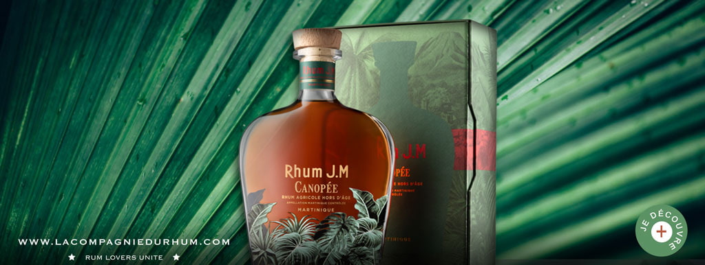 JM - RHUM HORS D'ÂGE - CANOPÉE - CARAFE - 70CL - 46°