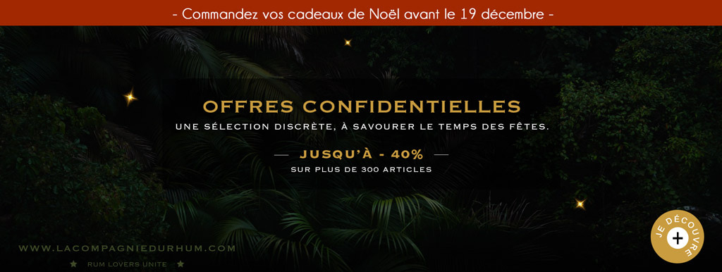 Offres confidentielles de Noël - Commandez avant le 19 décembre !