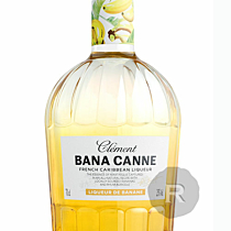 Clément - Liqueur - Bana Canne - Liqueur de Banane - 70cl - 25°