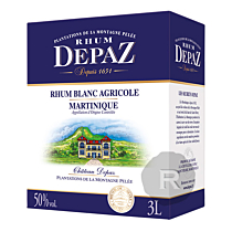 Depaz - Rhum blanc - Cubi - 3L - 50°