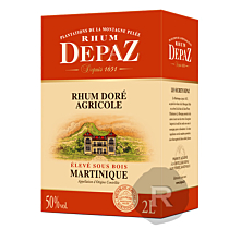 Depaz - Rhum ambré - Doré - Cubi - 2L - 50°