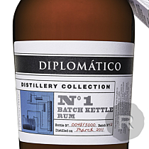 Diplomatico - Rhum hors d'âge - Distillery Collection - N°1 - Batch Kettle Rum - 70cl - 47°