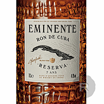Eminente - Rhum hors d'âge - Reserva - 7 ans - 70cl - 41,3°