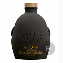 Kong - Rhum hors d'âge - Rain Forest rum - 12 ans - Noir - 70cl - 40°