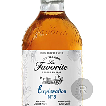 La Favorite - Rhum vieux - Exploration N°8 - Numérotée - 70cl - 46°