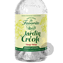 La Favorite - Rhum infusé - Jardin créole - Ylang ylang - 70cl - 35°