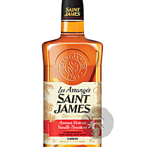 Saint James - Rhum arrangé - Ananas Victoria - Vanille Bourbon - 70cl - 35°