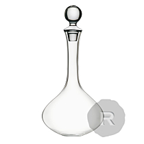 Verrerie - Carafe - Château - Bouchon soufflé - 1,25L
