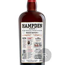 Hampden - Rhum vieux - Pagos - Ex Sherry Cask - Ed. 2024 - #3 - 70cl - 52°