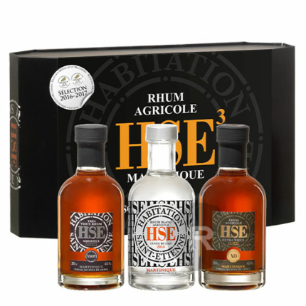 HSE VO Coffret cadeau 2 verres Rhum