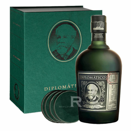 Coffret 2 verres rhum diplomatico reserva exclusiva à Waterloo - Les  Grandes Eaux