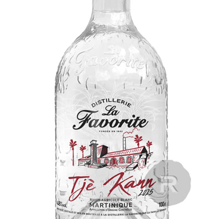 Rhum La Favorite Tje Kann - Édition Limitée 2023 - Blanc, Plus De 50% D'alcool - Neuf Avec étiquettes