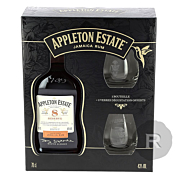 Appleton Estate - Rhum hors d'âge - Reserve  - 8 ans - Coffret 2 verres - 70cl - 43°