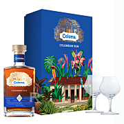 Coloma - Rhum hors d'âge - 8 ans - Coffret 2 verres - 70cl - 40°
