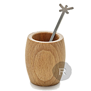 Comptoir Créole - Ensemble sucrier SIK et 1 touillette lélé