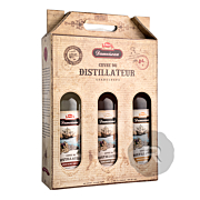Damoiseau - Coffret 3 Rhums - Cuvée du distillateur - Blanc, Ambré, Vieux - 2,1L - 45,66°