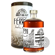 Ferroni - Rhum hors d'âge - Brut de fût - Australie - 2013 - 50cl - 62,3°