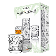 Final Touch - Verres Tiki - 35,5cl x 4