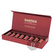 Hampden - Rhum ambré - The 8 marks collection -  1 an - 8 x 20cl - 1,6L - 52°
