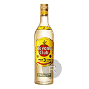 Havana Club - Rhum blanc - Anejo 3 Anos - 70cl - 37.5°