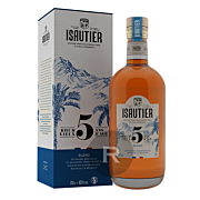 Isautier - Rhum très vieux - 5 ans - Blend agricole-traditionnel - 70cl - 40°