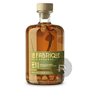 La Fabrique de l'Arrangé - Rhum arrangé N°11- Vanille Bourbon - Noisette du Piemont - 70cl - 31°