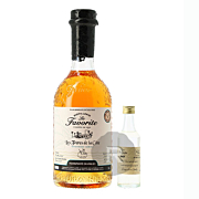 Les Frères de la Côte - Rhum ambré - La Favorite - Ed. 2023 - Cuvée n°2 - Ex Calvados - 70cl - 54,9° + Mini 5cl - 60°