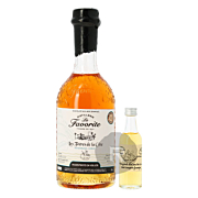 Les Frères de la Côte - Rhum ambré - La Favorite - Ed. 2024 - Cuvée n°1 - 70cl - 53° + Mini 5cl - 58°