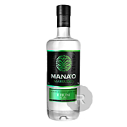 Mana'o - Rhum blanc - Pur Jus de canne bio - Marquises - 70cl - 53°