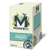 Monpéyi - Rhum blanc - Agricole - Guadeloupe - Cubi - 10L - 50°