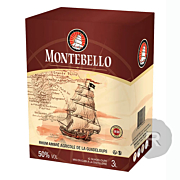 Montebello - Rhum ambré - Cubi - 3L - 50°
