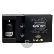 Naud - Rhum épicé - Hidden loot - Coffret 2 verres - 70cl - 40°