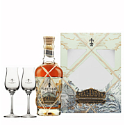 Planteray - Rhum hors d'âge - Sealander - Barbade/Maurice/Fiji - Coffret 2 verres - 70cl - 40°