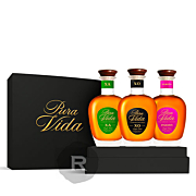 Pura vida - Coffret découverte - 3 rhums x 20cl - XA - XO - Pasion - 60cl - 39,3°