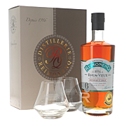 Reimonenq - Rhum hors d'âge - 2013  - Coffret 2 verres - 70cl - 40