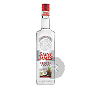 Saint James - Rhum aromatisé - Cristal Coco - 70cl - 25°