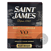 Saint James - Rhum vieux - Cubi - VO - 3L - 42°