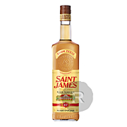 Saint James - Rhum ambré - Paille - 1L - 50°