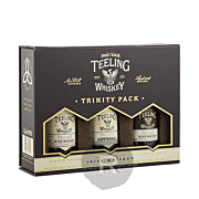 Teeling - Whiskey - Trinity Pack - Mignonnettes Premium Blend/Single Malt/Single grain - 15cl - 46°