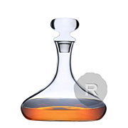 Verrerie - Carafe - Cepage - Bouchon soufflé - 1L