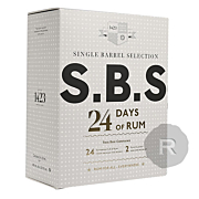 24 days of rum - Calendrier de l'Avent - S.B.S - 24 x 2cl - 48cl - 50,7°