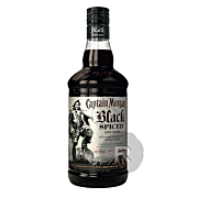Captain Morgan - Rhum épicé - Black spiced - 1L - 40°