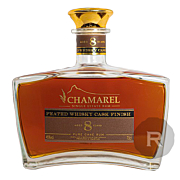 Chamarel - Rhum hors d'âge - XO - Peated Whisky finish - 8 ans - Carafe - 70cl - 45°